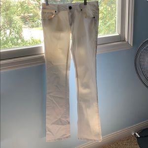 Cabi white jeans